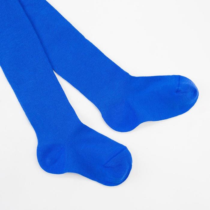 Колготки детские КДО, цвет васильковый, рост 116-122