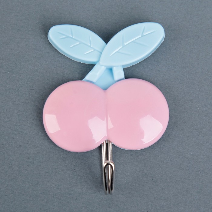 Набор крючков на липучке "Вишня" 3 шт