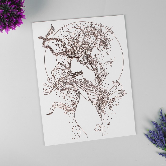 Набор для творчества "Филигранный рисунок - природа мать"