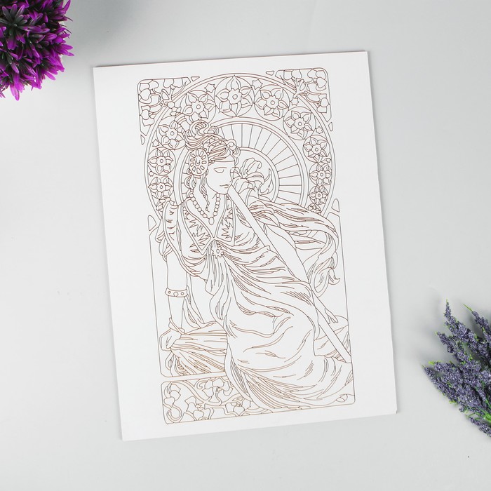 Набор для творчества "Филигранный рисунок - женщина"