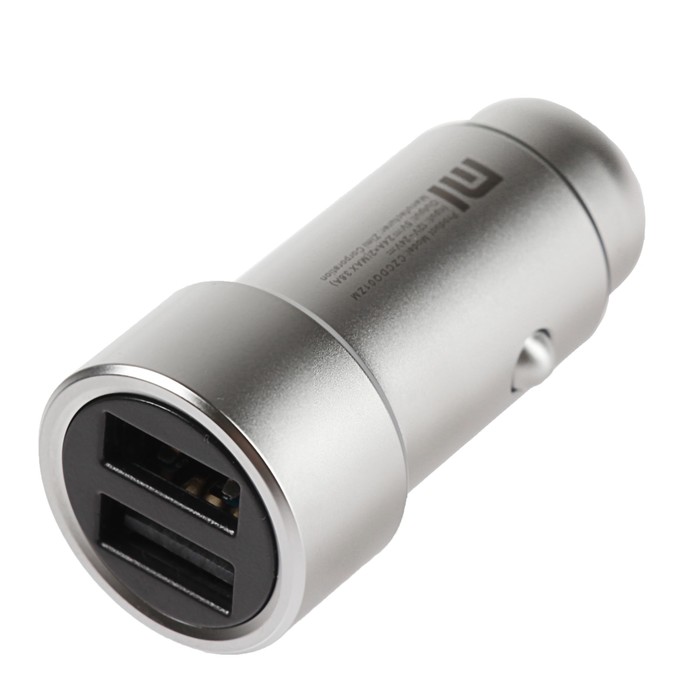 Зарядное устройство автомобильное Xiaomi Mi Car USB Charger (GDS4048GL) Silver