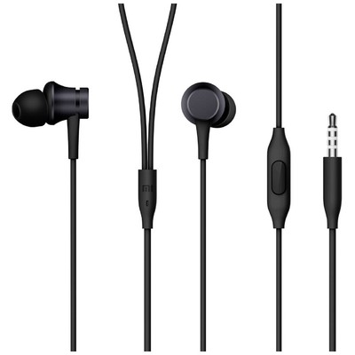 Наушники Xiaomi Mi Basic ZBW4354TY, вакуумные, микрофон, 93 дБ, 32 Ом,3.5  мм,1.25 м, черные (3924092) - Купить по цене от 890.00 руб. | Интернет  магазин SIMA-LAND.RU