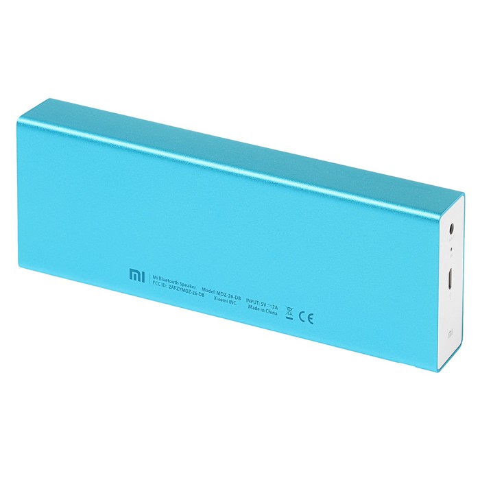 Портативная акустическая система Xiaomi Mi Bluetooth Speaker (MDZ-26-DB-QBH4103GL) Blue