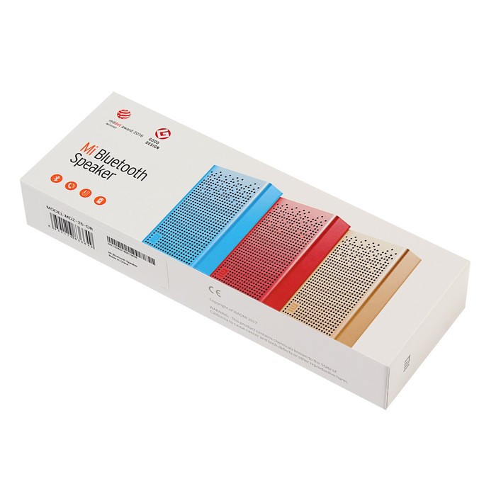 Портативная акустическая система Xiaomi Mi Bluetooth Speaker (MDZ-26-DB-QBH4103GL) Blue