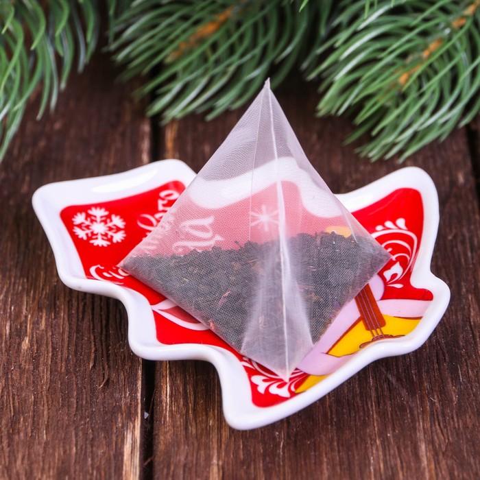 Набор кружка 350 мл, подставка под чайный пакетик "Семейного счастья",