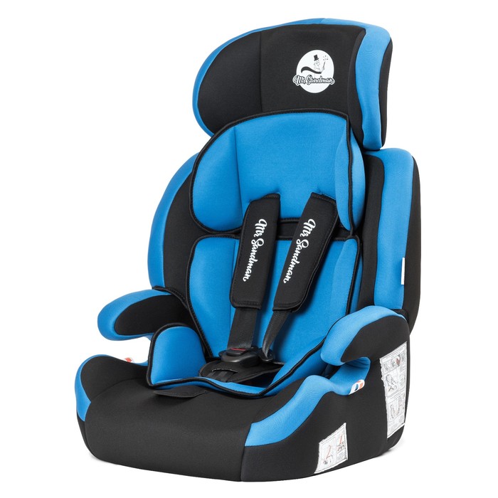 Автокресло  Good Luck, группа 1-2-3 (9-36) кг, цвет чёрный/синий