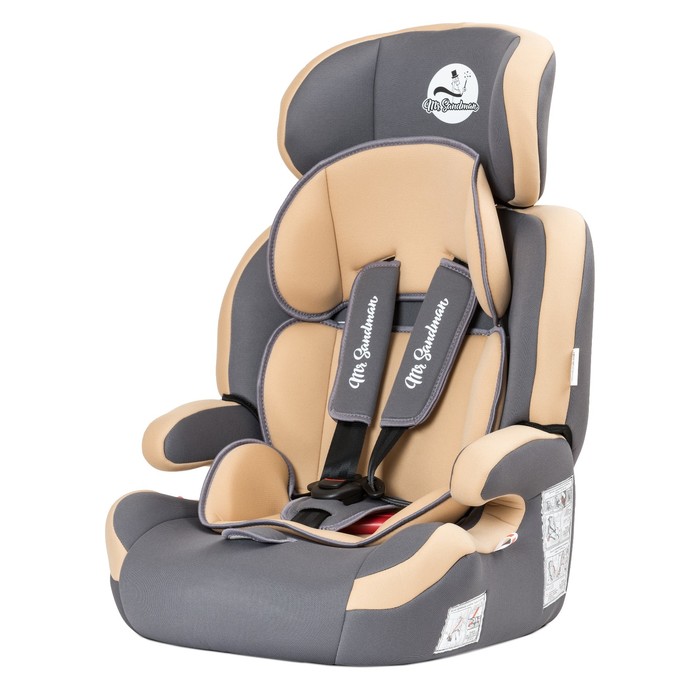 Автокресло  Good Luck, группа 1-2-3 (9-36) кг, цвет серый/бежевый