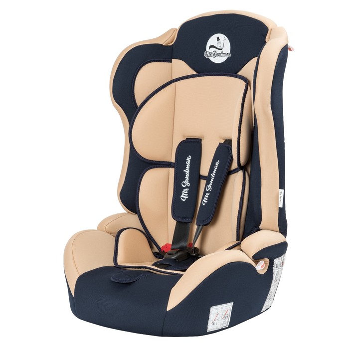 Автокресло  Safe Road, группа 1-2-3 (9-36) кг, цвет тёмно-синий/бежевый