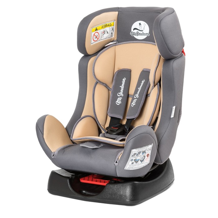 Автокресло  Venice, группа 0-1-2 (0-25) кг, цвет серый/бежевый