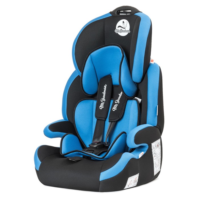 Автокресло Voyager, группа 1-2-3 (9-36) кг, цвет чёрный/синий