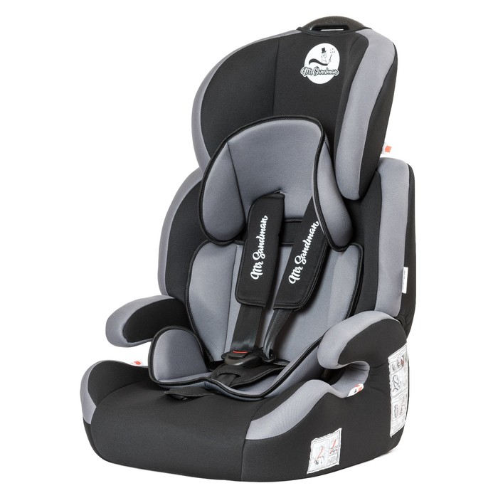 Автокресло Voyager, группа 1-2-3 (9-36) кг, цвет чёрный/серый