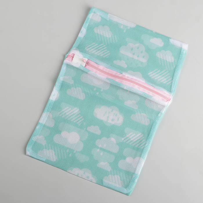 Мешок для стирки, мелкая сетка 20х30 см "Облачко"