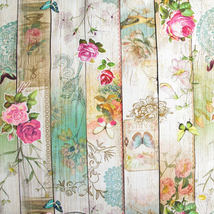 Клеенка столовая на нетканой основе (рулон 20 метров), ширина 137 см, толщина 0,07 мм