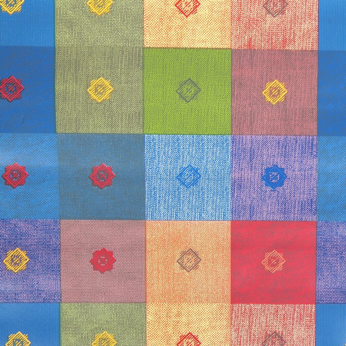 Клеенка столовая на нетканой основе (рулон 20 метров), ширина 137 см, толщина 0,07 мм