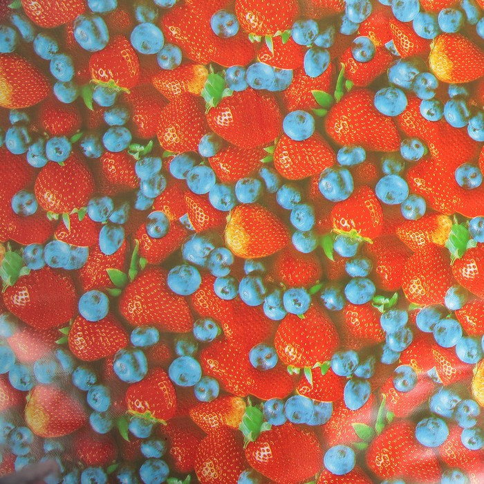 Клеенка столовая на нетканой основе (рулон 20 метров), ширина 137 см, толщина 0,07 мм