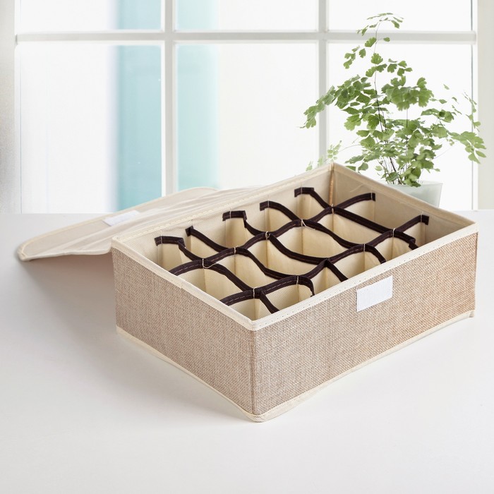 Набор органайзеров для белья, 3 шт "Франческа"