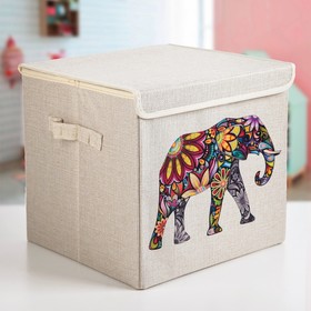 Короб для хранения «Слон», 30×30×28,5 см