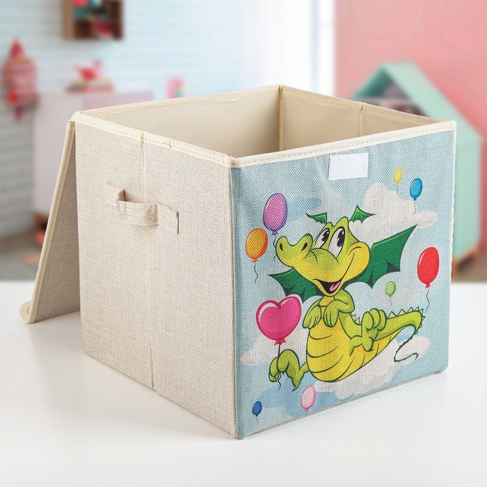 Короб для хранения 30х30х28,5 см "Дракоша"