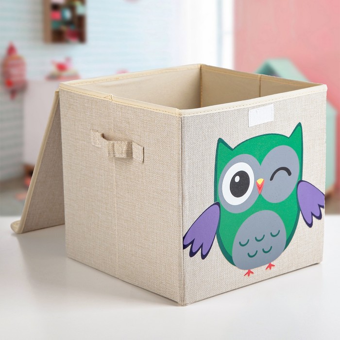 Короб для хранения 30х30х28,5 см "Совушка"