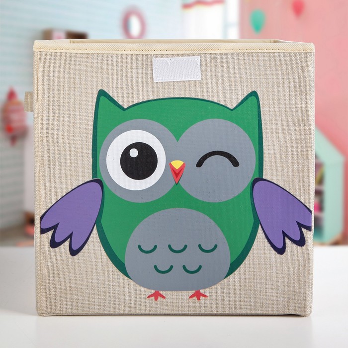 Короб для хранения 30х30х28,5 см "Совушка"