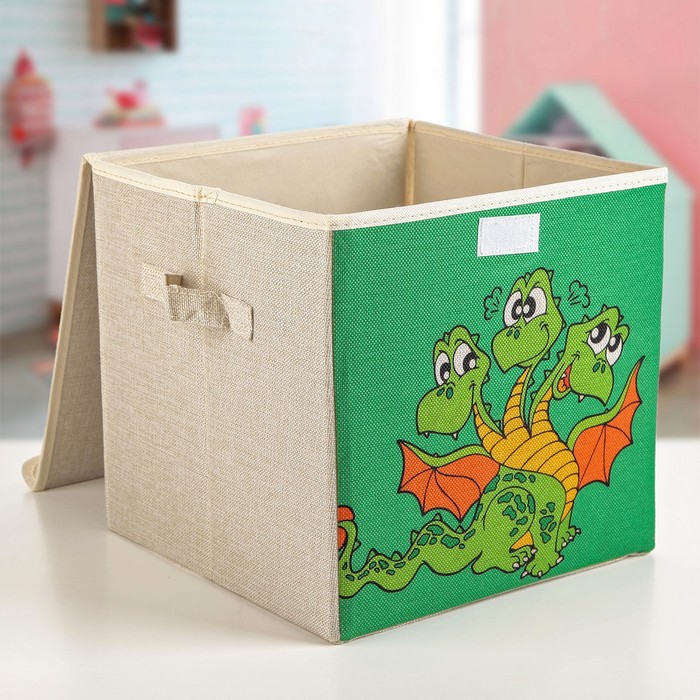 Короб для хранения 30х30х28,5 см "Дракоши"