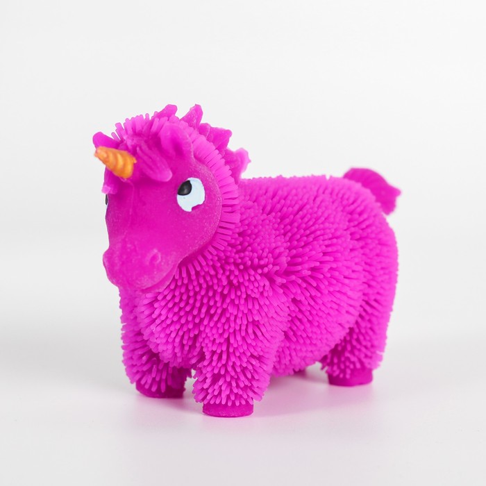 Ёжка "Единорог" световой, цвета МИКС