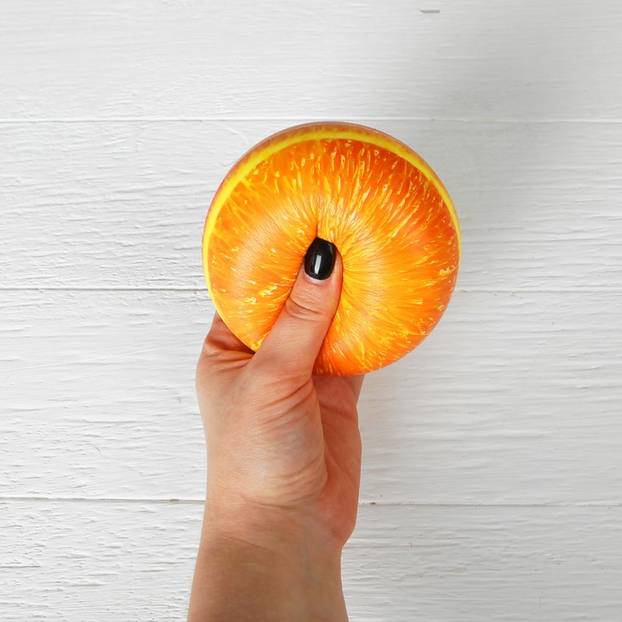 Мялка сквиши "Фрукты", виды МИКС