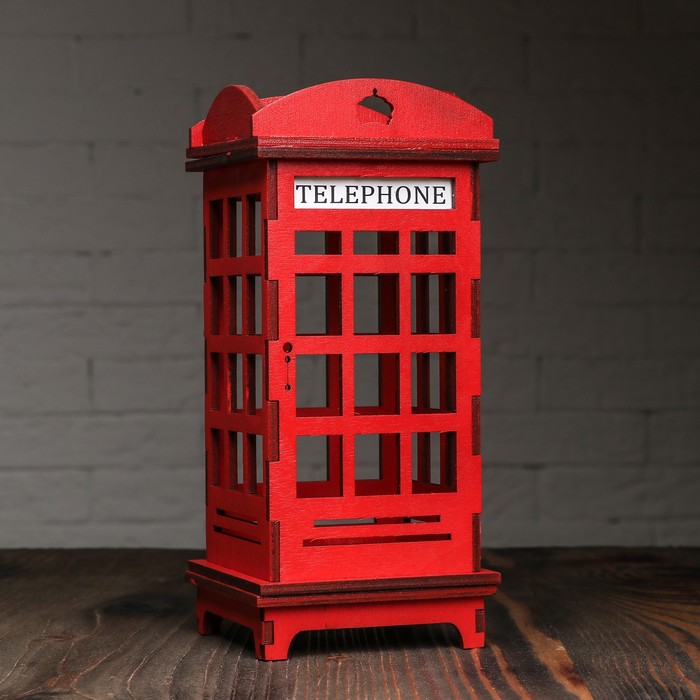 Светильник-будка "Telephone" КРАСНАЯ УЦЕНКА