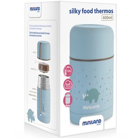 Термос для еды детский Minilald Silky Thermos, 600 мл, цвет голубой от Сима-ленд