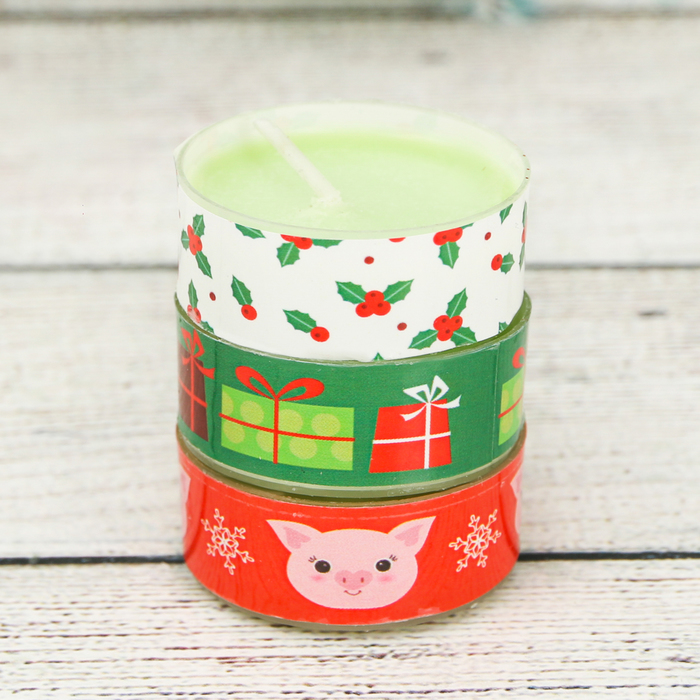 Набор чайных арома-свечей "Чудесного Нового Года!", 3 шт.