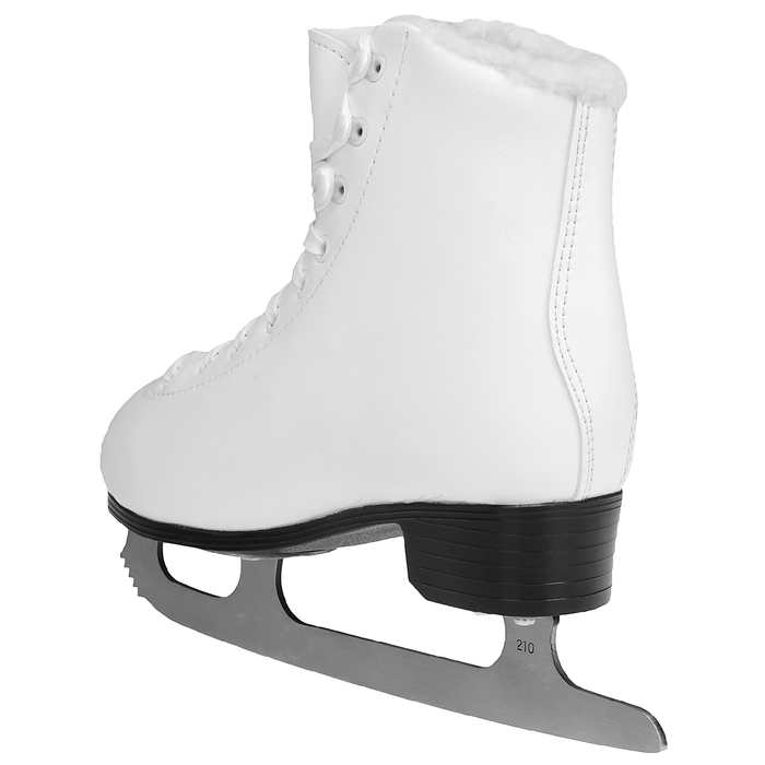Коньки фигурные 215В с мехом, размер 39