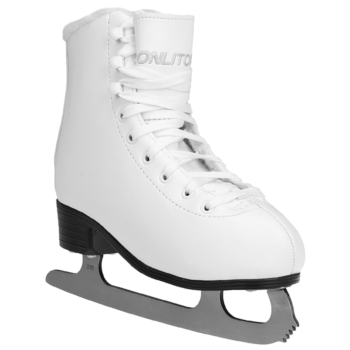 Коньки фигурные 215В с мехом, размер 40