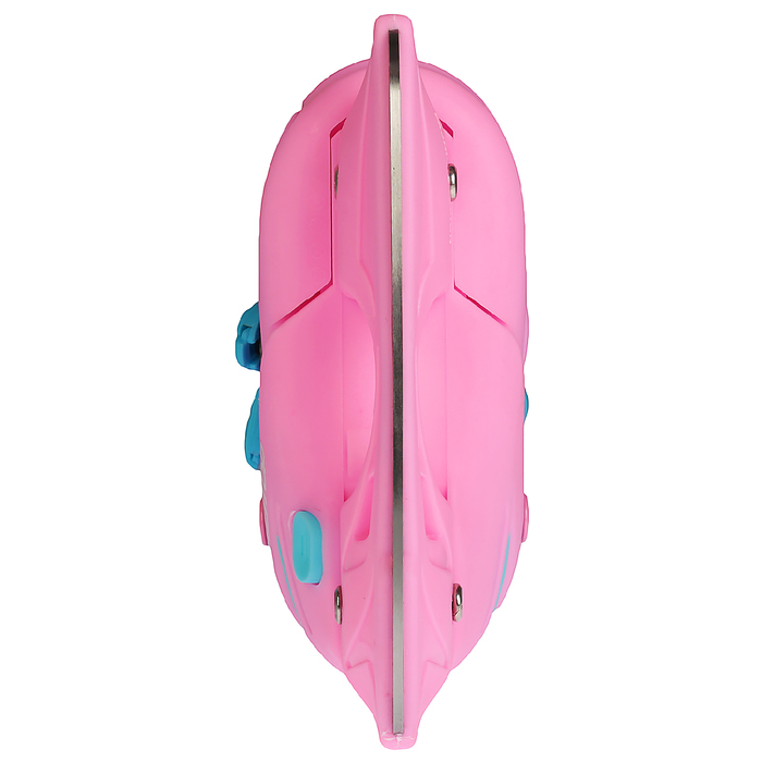 Коньки ледовые для фитнеса 223E с роликовой платформой, PVC колеса, размер 27-30