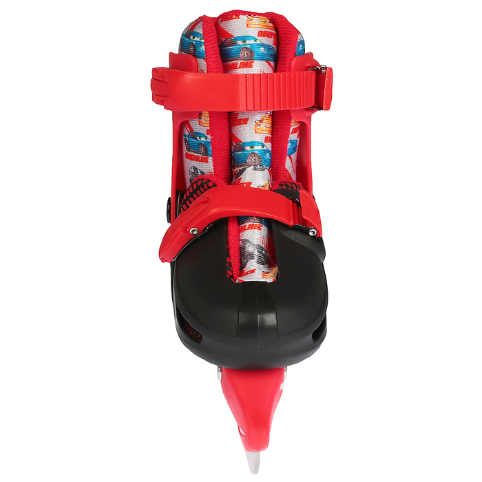 Коньки ледовые для фитнеса 223F с роликовой платформой, PVC колеса, размер 35-38