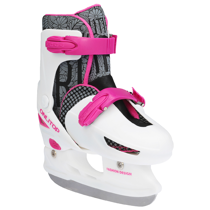 Коньки ледовые для фитнеса 223G, размер 27-30