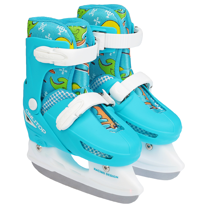 Коньки ледовые для фитнеса 223H, размер 27-30