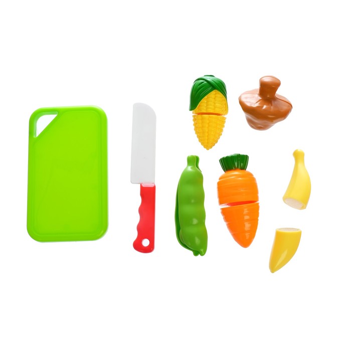 Игровой модуль «Кухня Апельсин» с тележкой