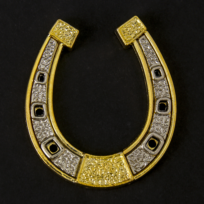 Декор для творчества металл "Подкова" 5,2х4,5х0,4 см