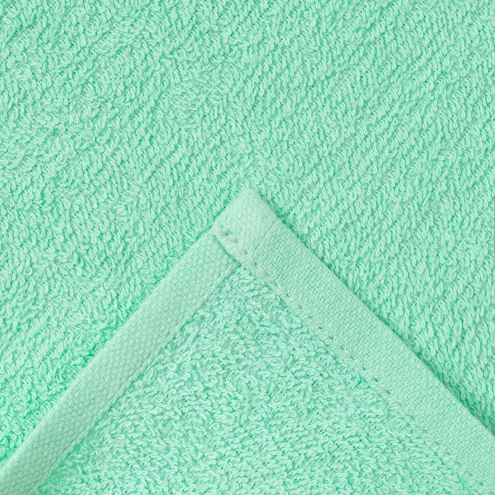 Набор полотенец махровых Spany "Осибори" 6 шт, 22х22 см, цвет мятный