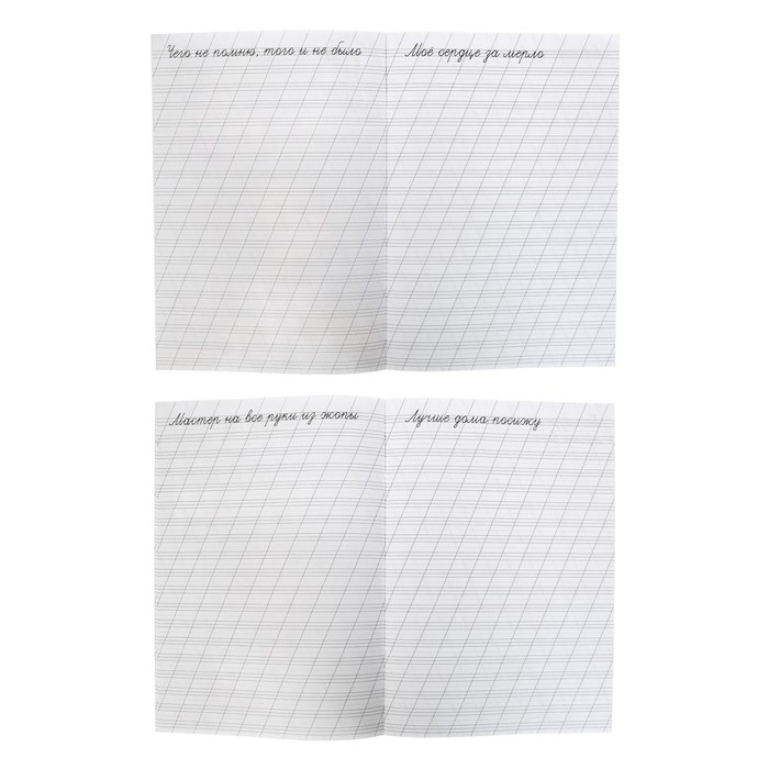 Прописи для взрослых "Для сильной и независимой"