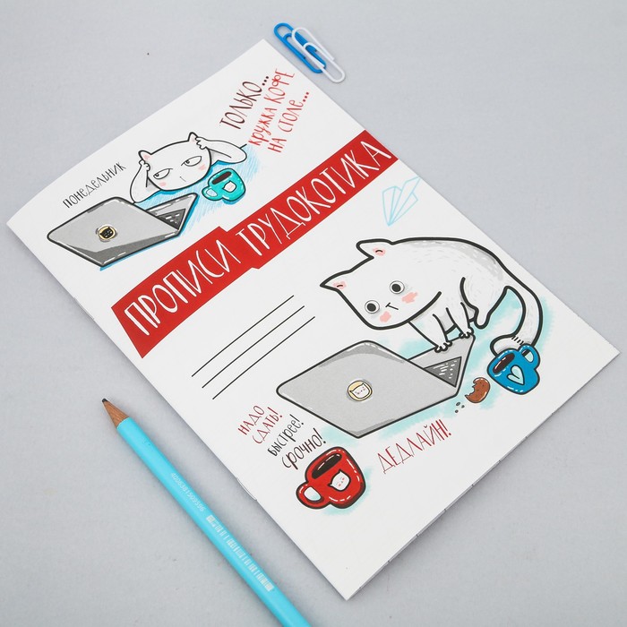 Прописи для взрослых "Трудокотик"