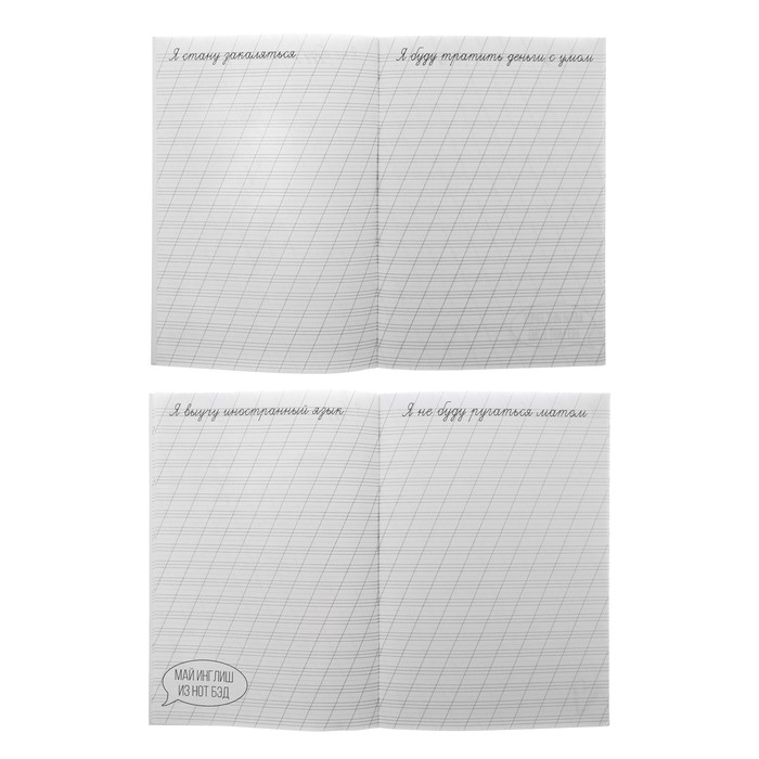 Прописи для взрослых "Достигай поставленной цели"