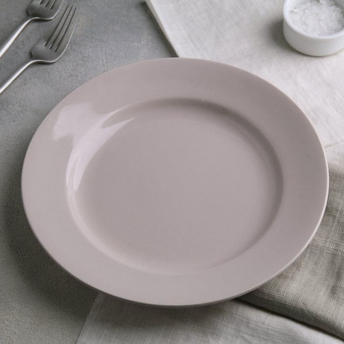 Тарелка мелкая 24 см МИКС