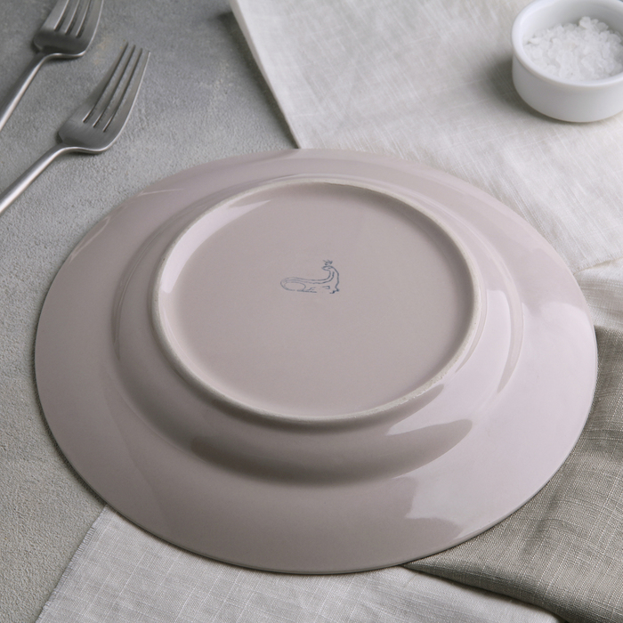 Тарелка мелкая 24 см МИКС