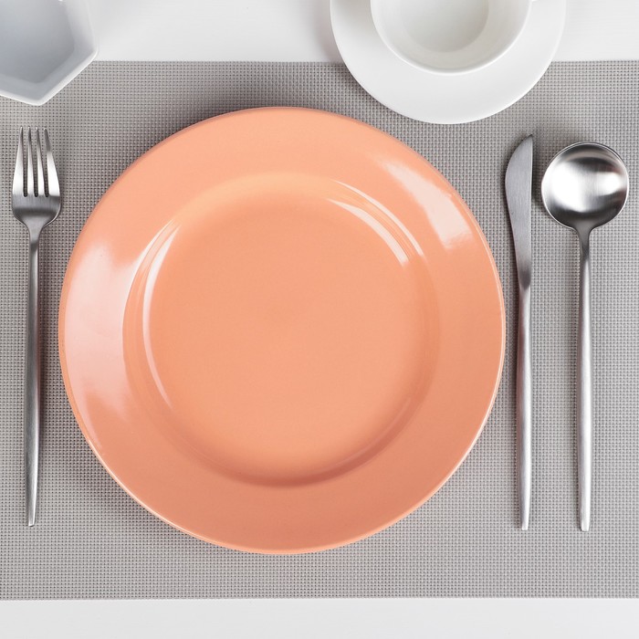 Тарелка мелкая 24 см МИКС