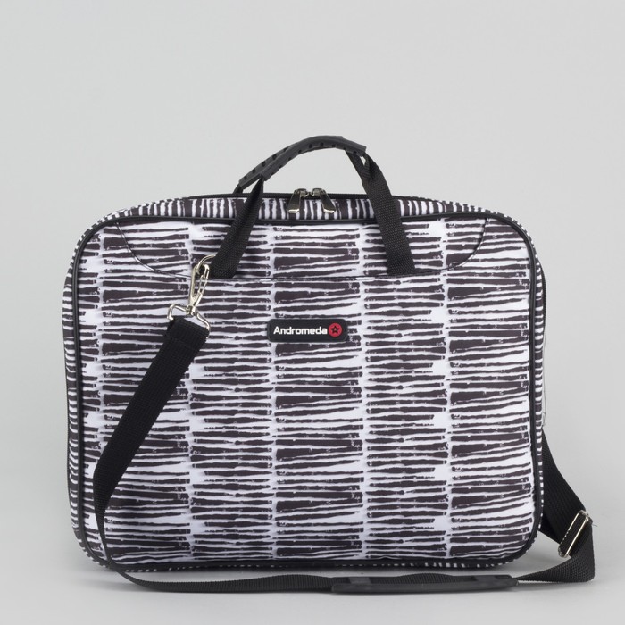 Сумка деловая «Газета», 1 отдел на молнии, цвет чёрный