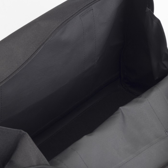 Сумка дорожная «Город», 1 отдел на молнии, наружный карман, цвет чёрный