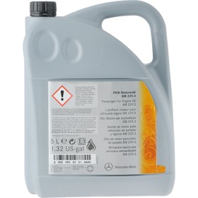 

Масло моторное Mercedes Benz 5W-40, 229.3, 000989770213BHFR, 5 л