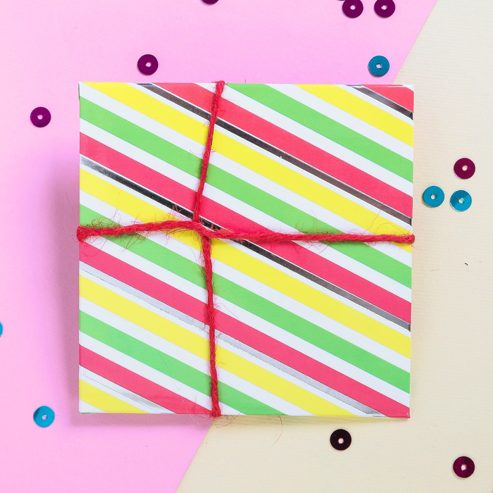 Значок деревянный в конверте "Медведь"