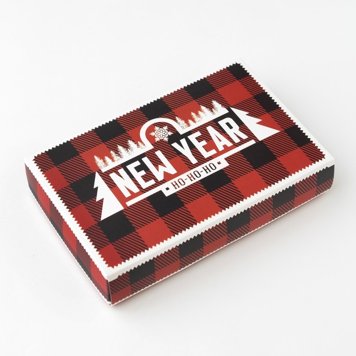 Подарочный набор "New Year" трусы мужские р-р 52, с носками р-р 41-44